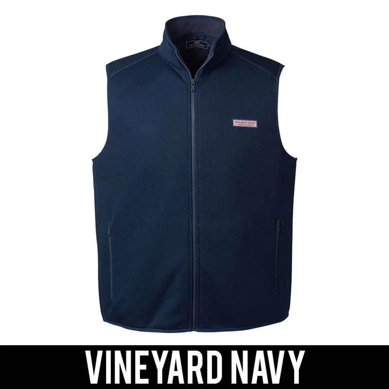 Vineyard Vines Men's Mountain Sweater Fleece Vest