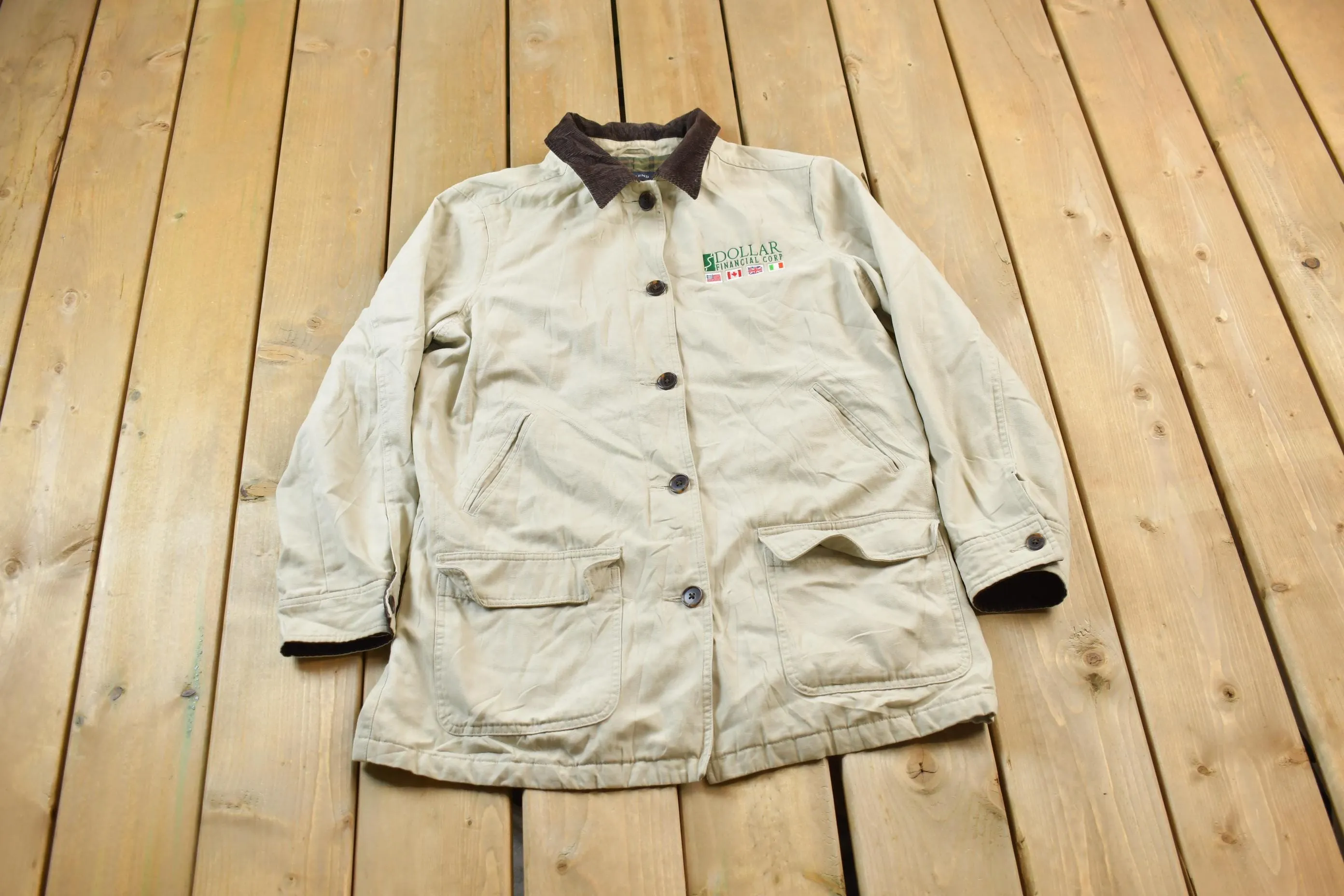 Vintage 1990s Lands End Field Jacket