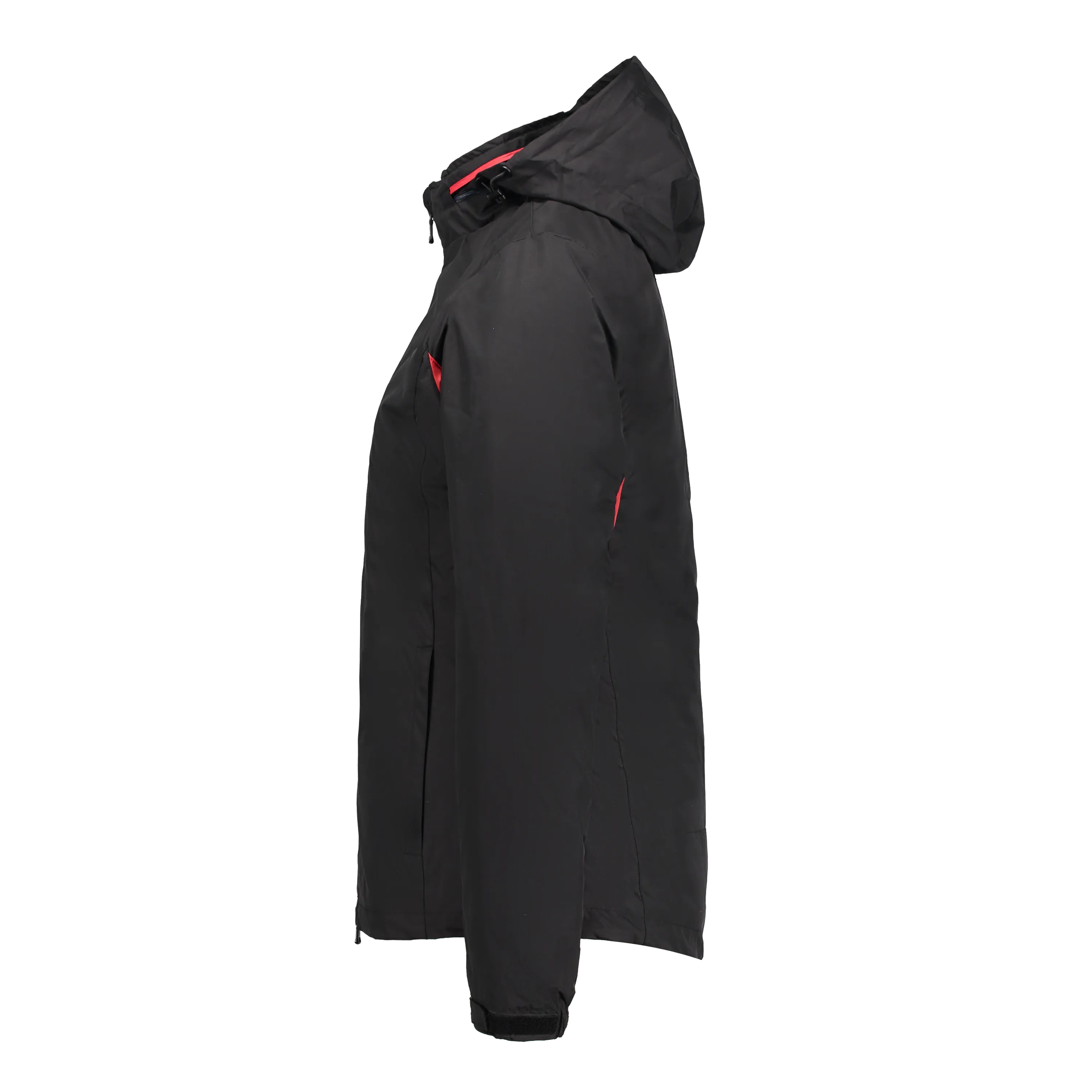 Whitney Black/Red Women's 4-1 Jacket