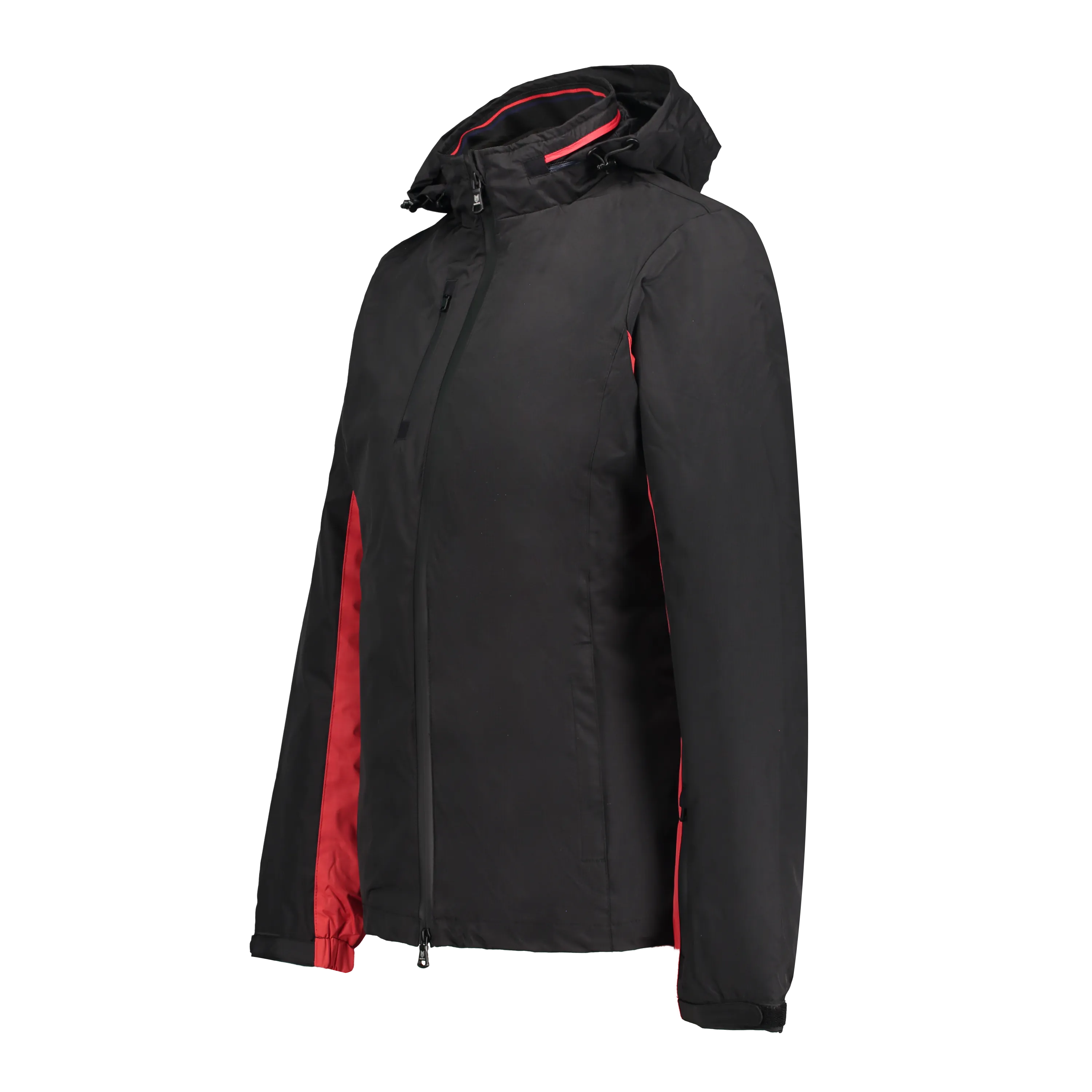 Whitney Black/Red Women's 4-1 Jacket