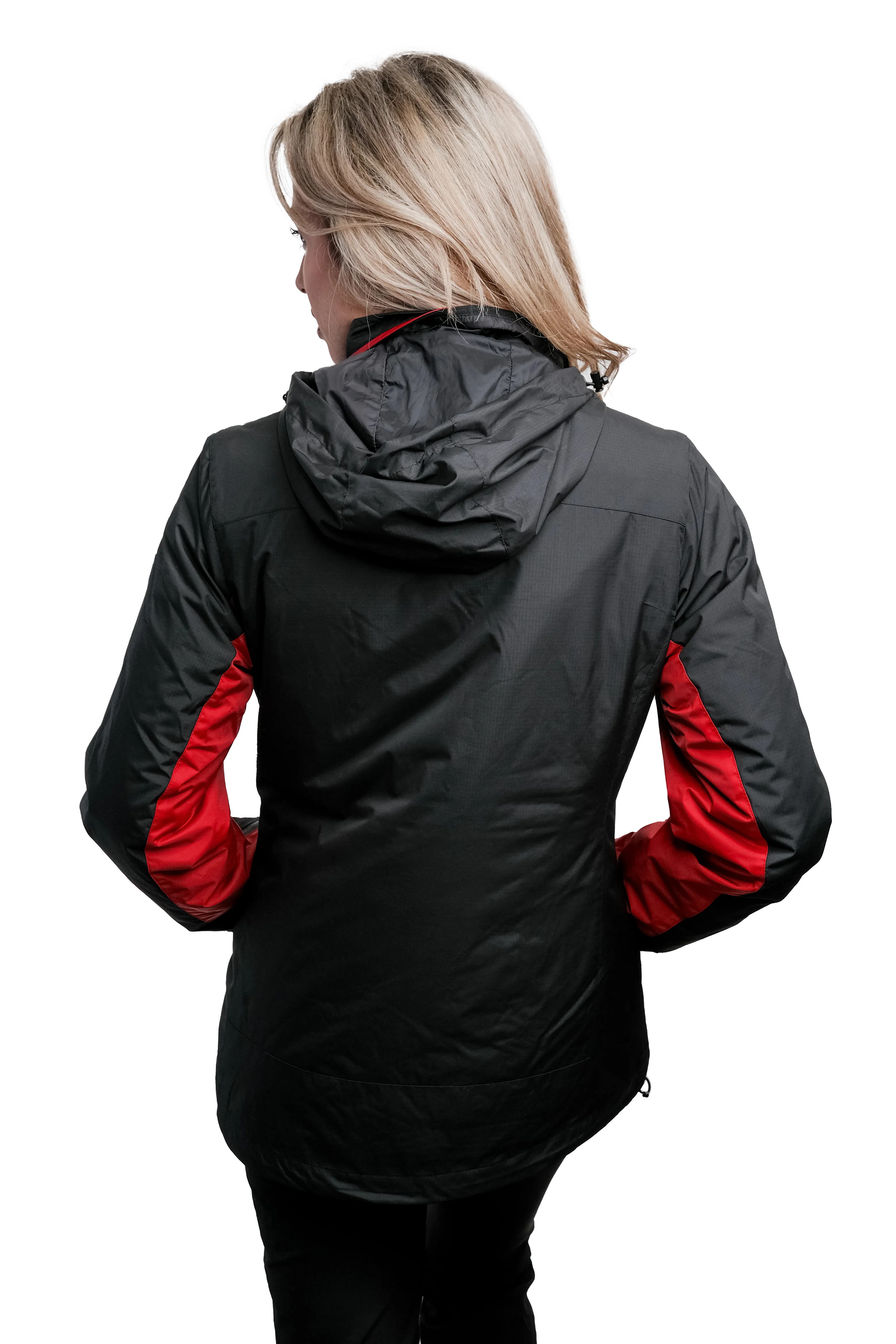 Whitney Black/Red Women's 4-1 Jacket