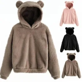 Winter Teddy Bear Fluffy Jumper