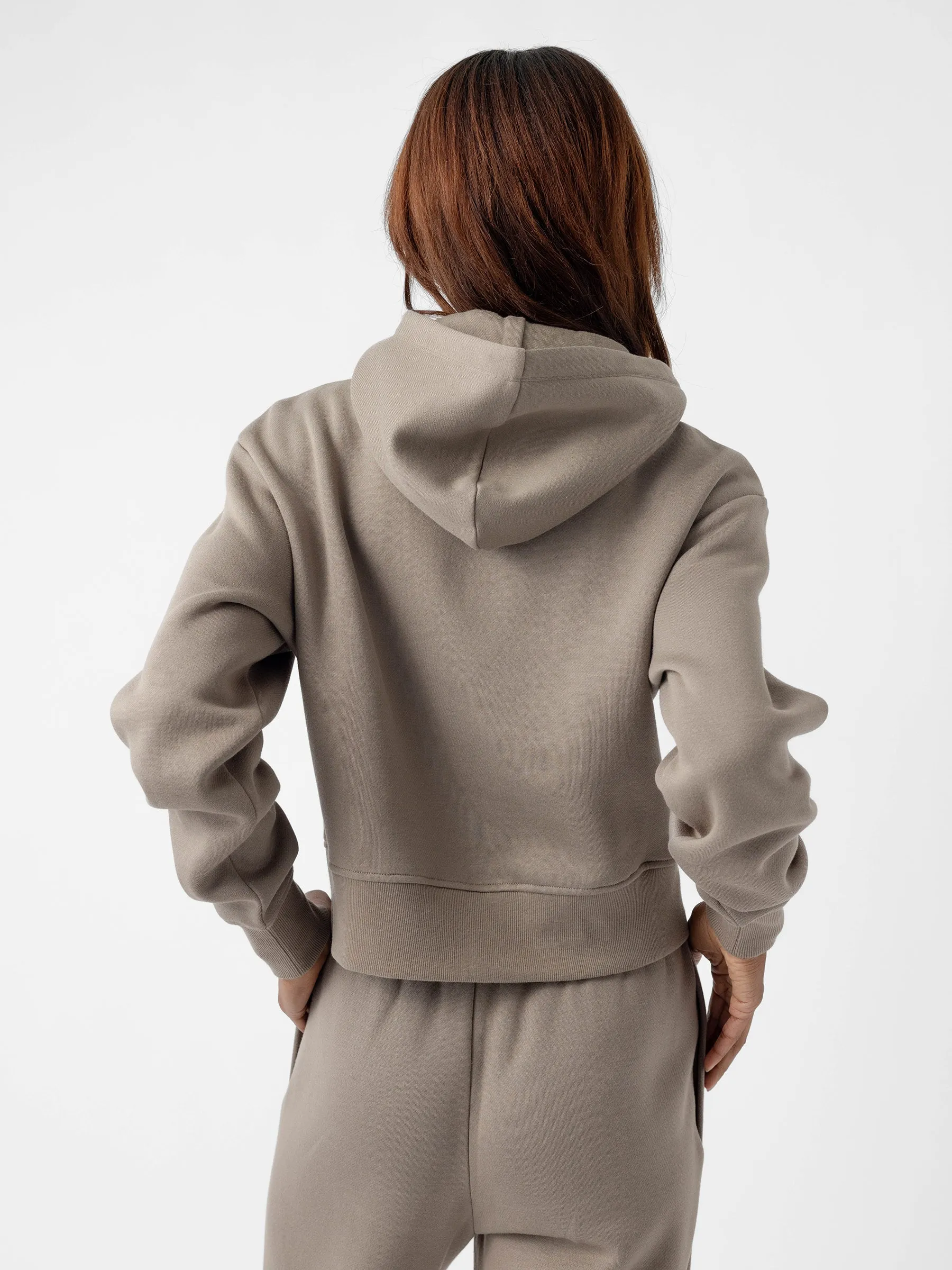 Women's CityScape Cropped Hoodie