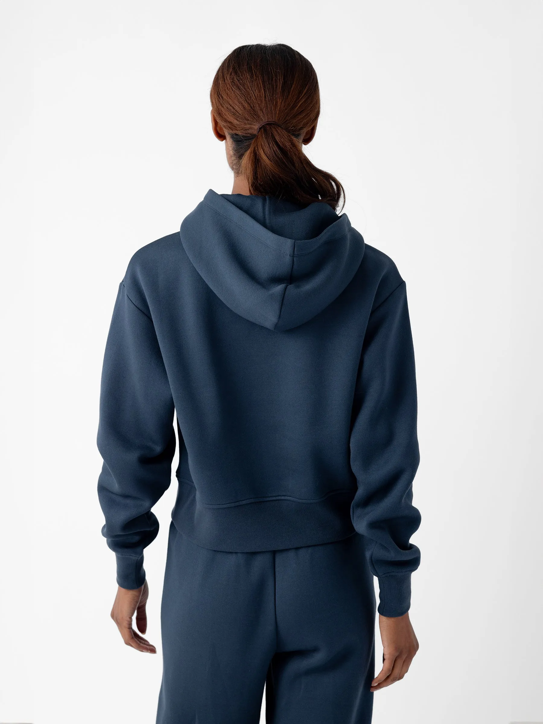 Women's CityScape Cropped Hoodie