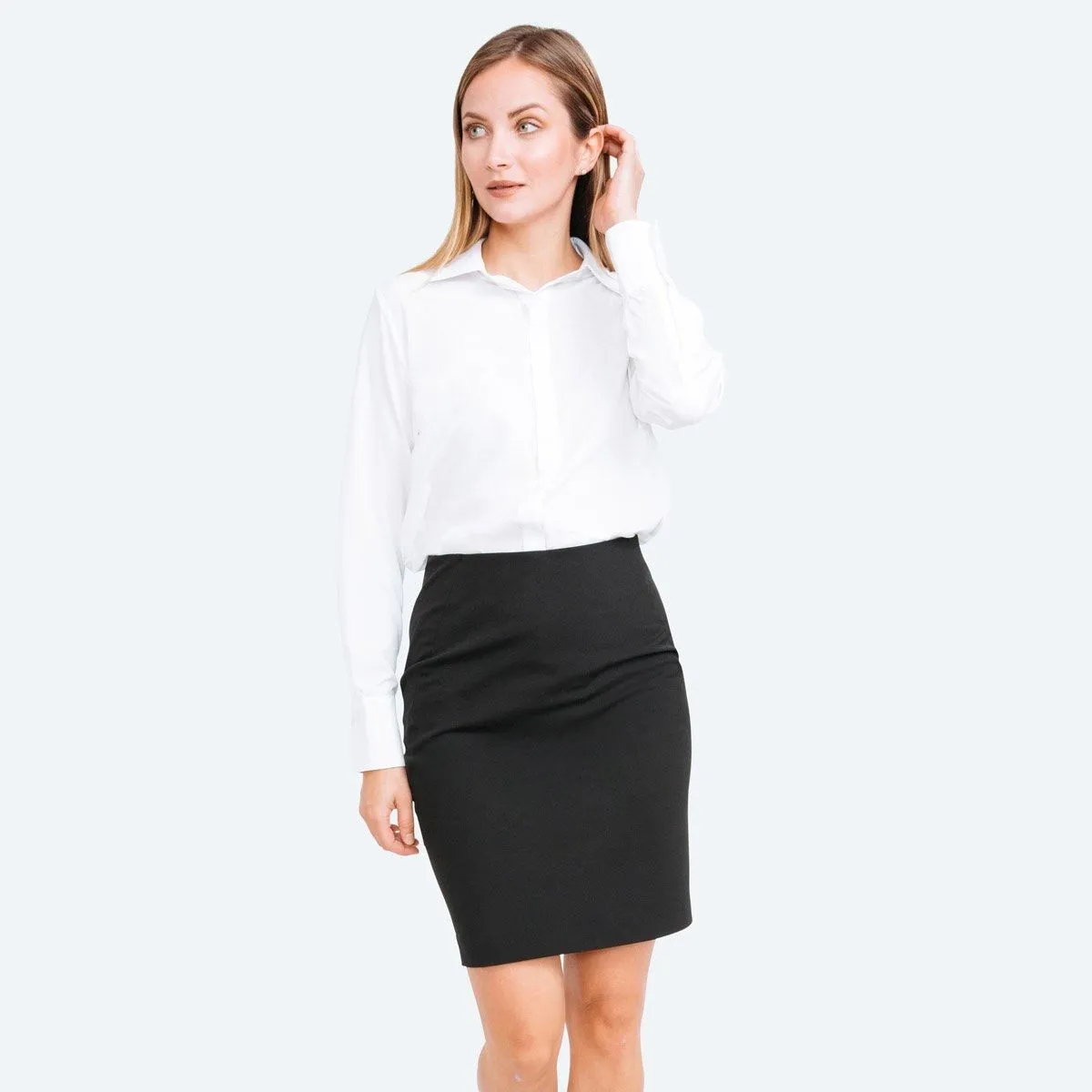 Women's Kinetic Pencil Skirt - Black