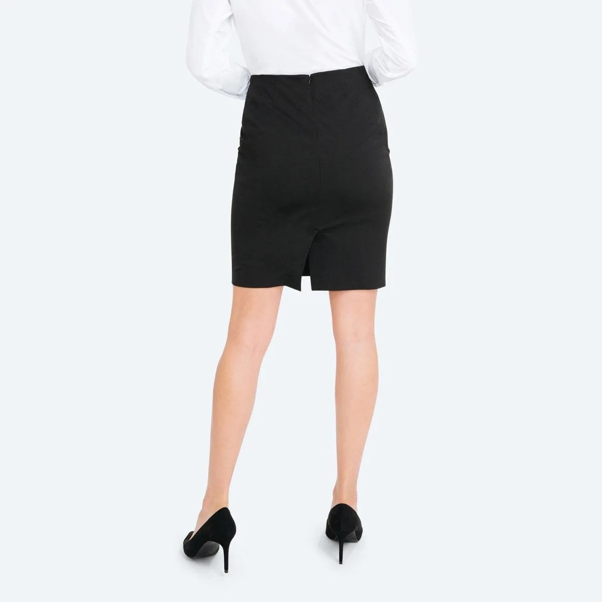 Women's Kinetic Pencil Skirt - Black