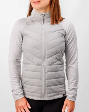 Women's Range Puffer Jacket - Cool Gray