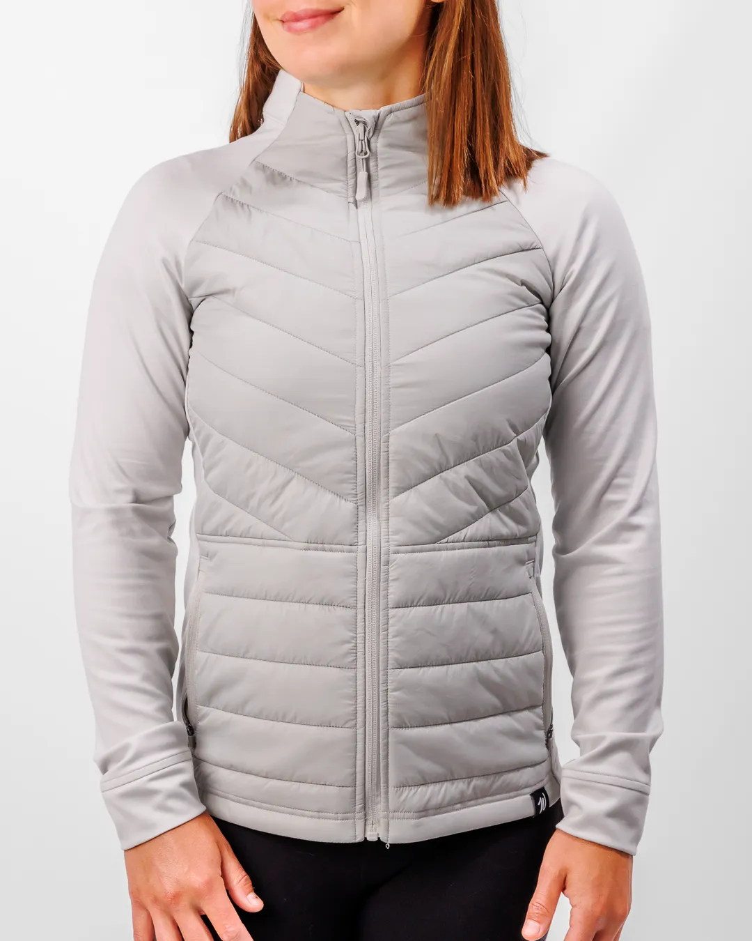 Women's Range Puffer Jacket - Cool Gray