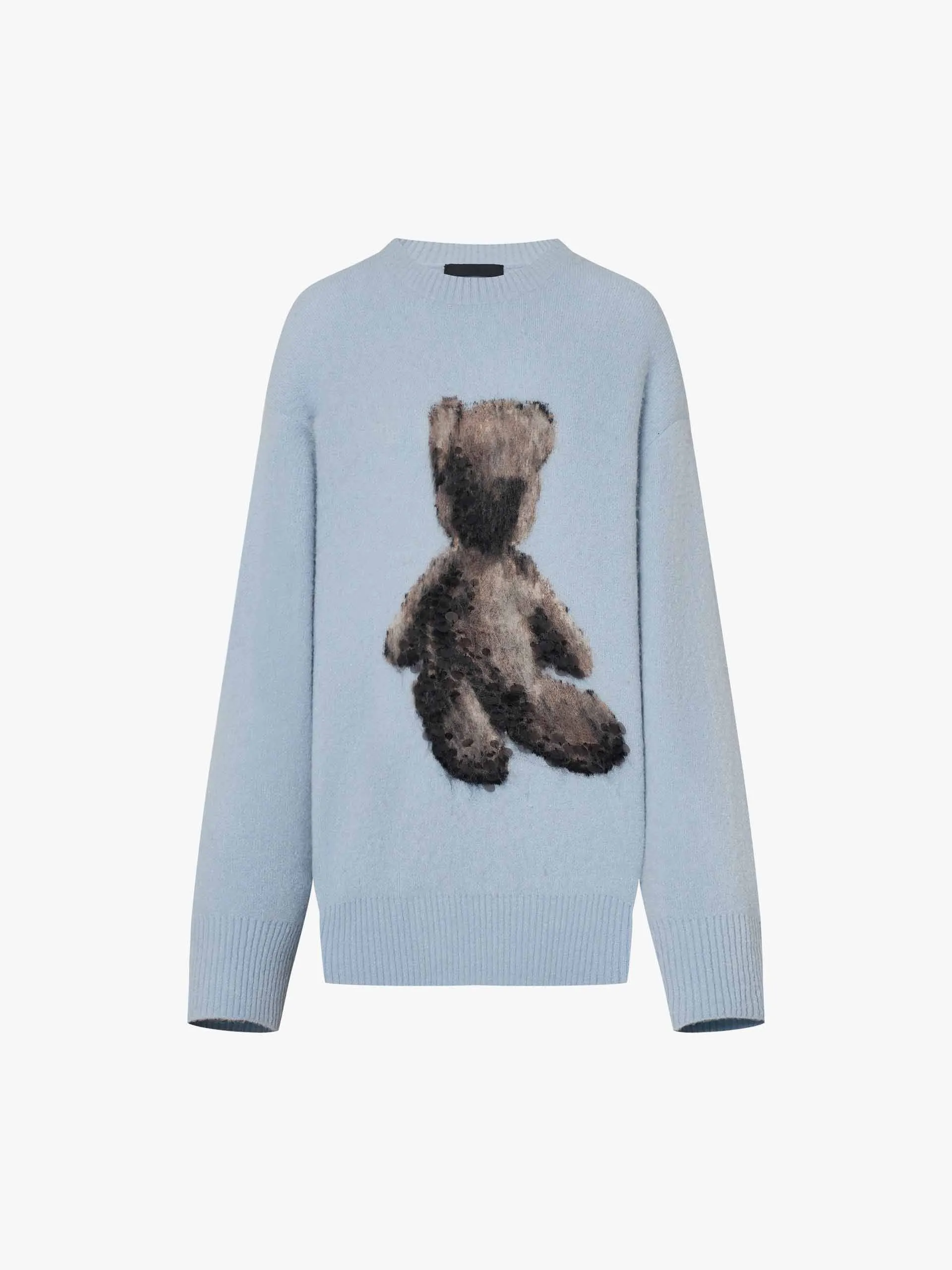 Wool Blend Teddy Sweater