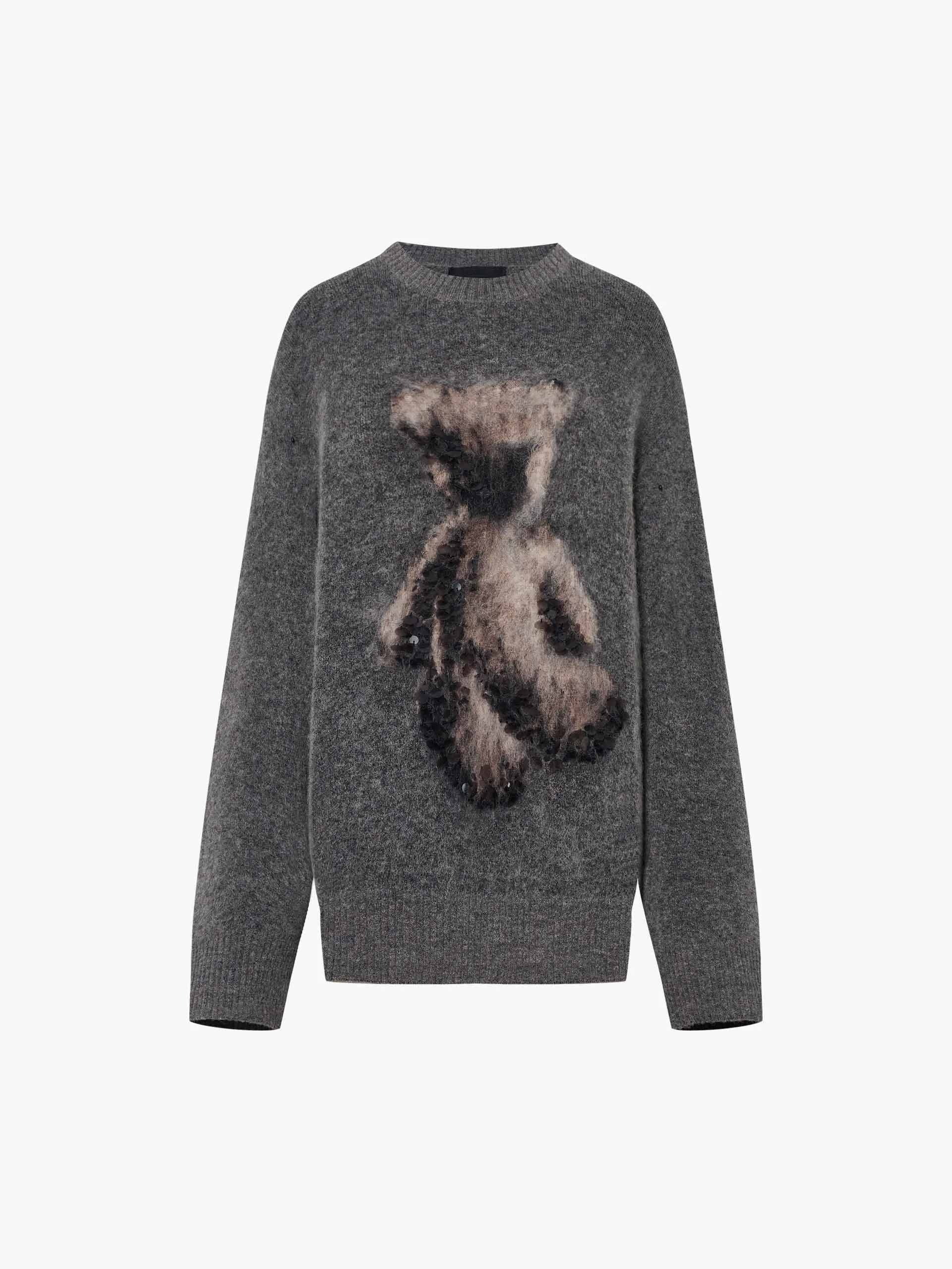 Wool Blend Teddy Sweater